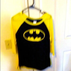 Womens caped Batman T-shirt